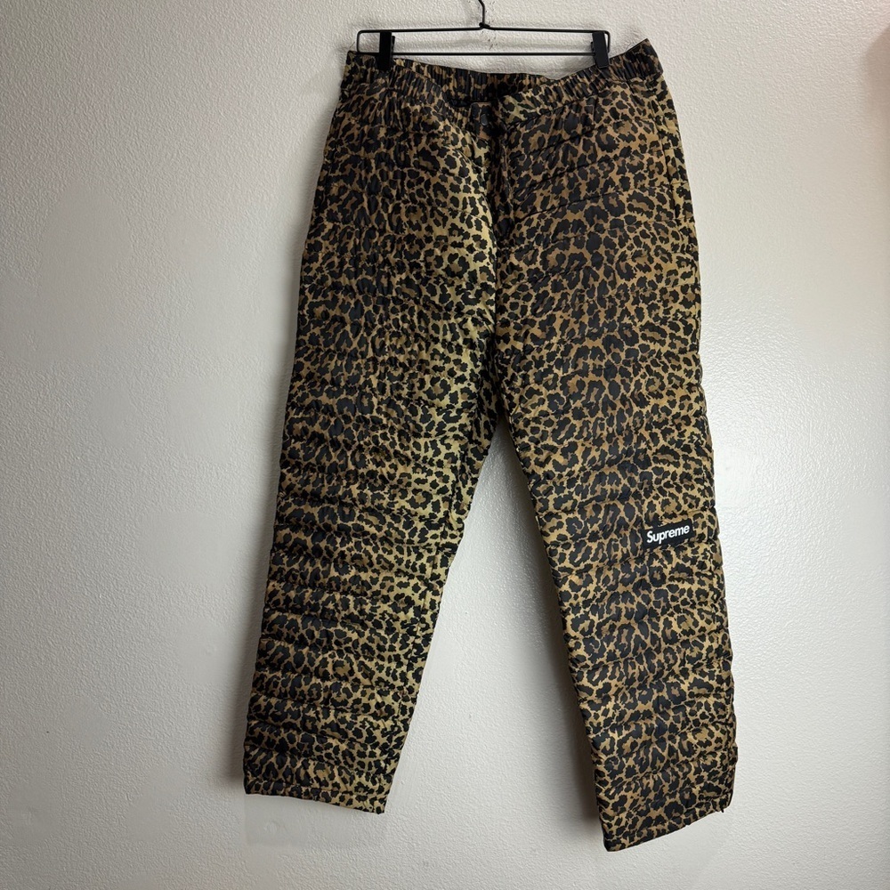 Supreme Micro Down Pant Leopard Size XL